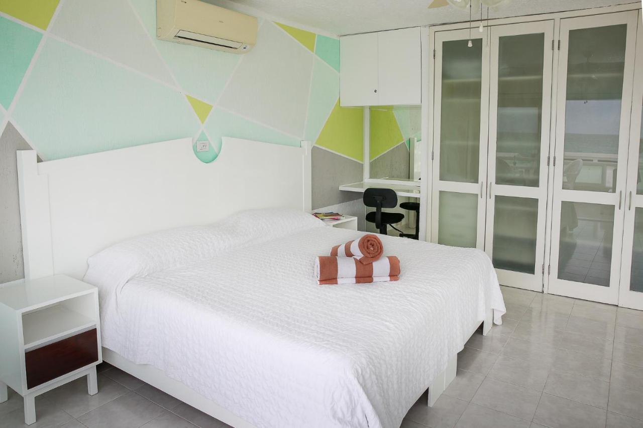 Apartment On The Beach With Terrace Ocean View, Brisas Cancun 01 By Beach & Ocean Apartments Exterior foto