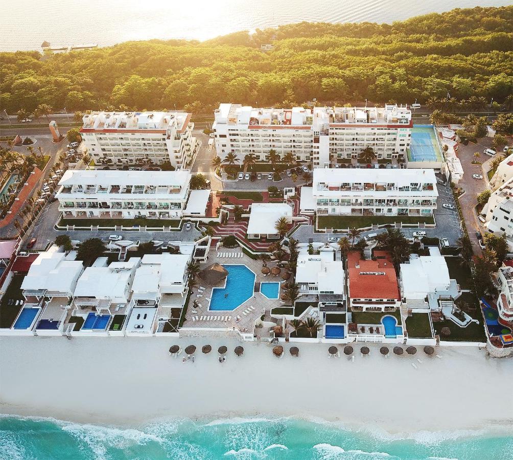 Apartment On The Beach With Terrace Ocean View, Brisas Cancun 01 By Beach & Ocean Apartments Exterior foto